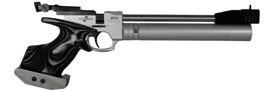 Пневматический PCP пистолет ATAMAN AP16 Sport (рукоятка Laminate №5 SP), кал. 4.5мм