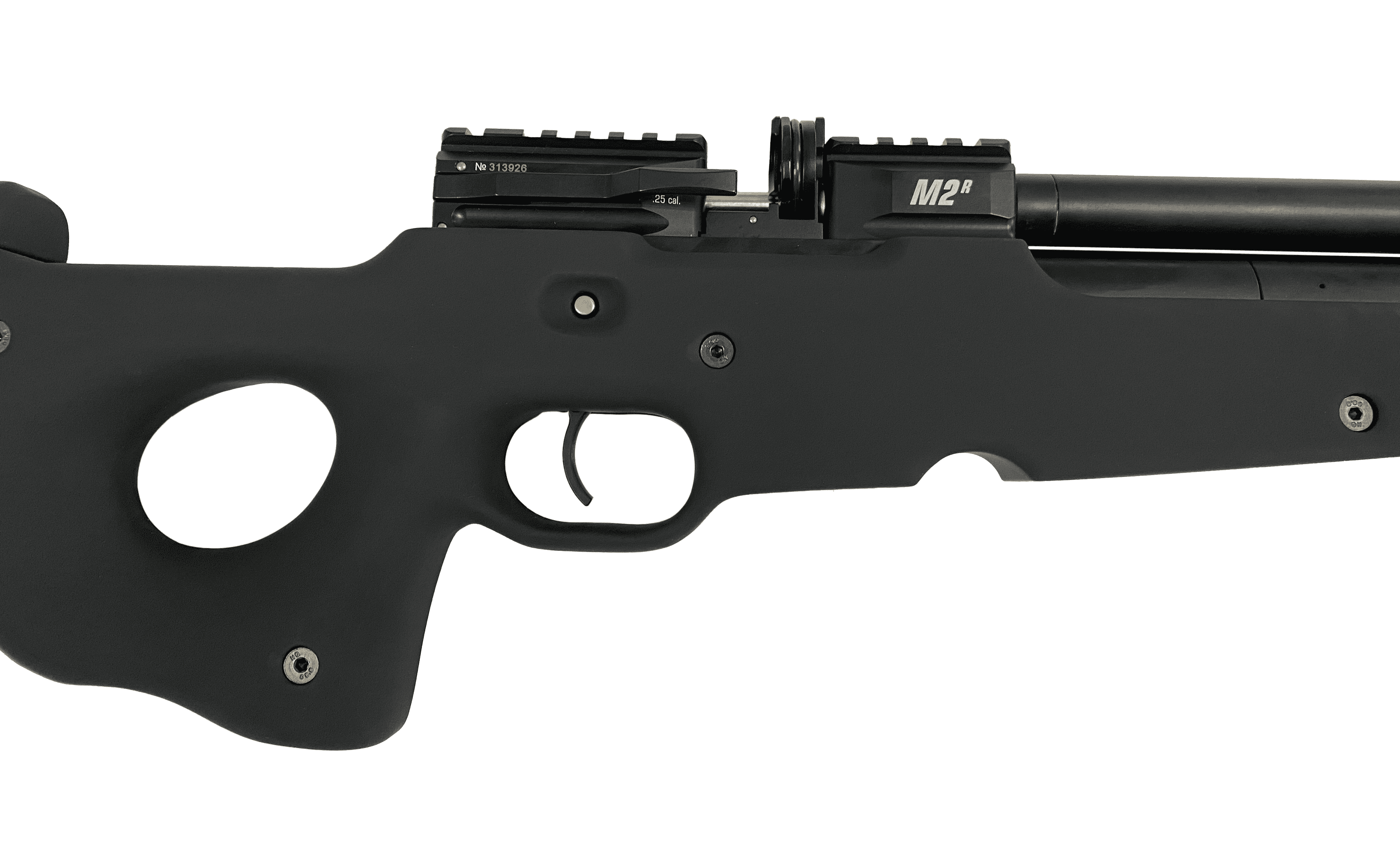 Пневматическая PCP винтовка ATAMAN M2R Карабин Тактик Тип 2, кал.7,62мм (Soft-Touch Black)