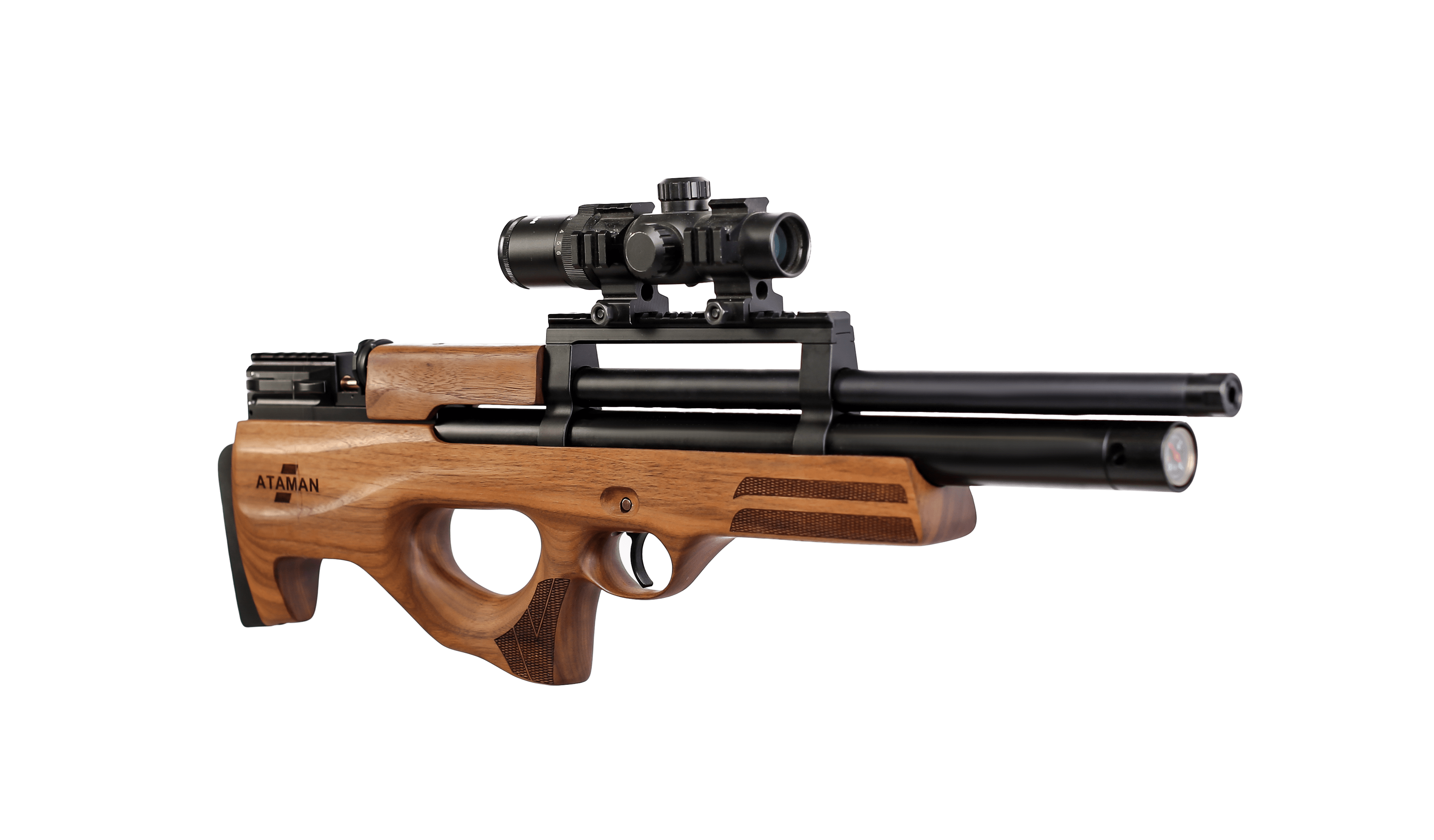 Пневматическая PCP винтовка ATAMAN M2R Булл-пап Тип 1, кал.4,5мм (Walnut)