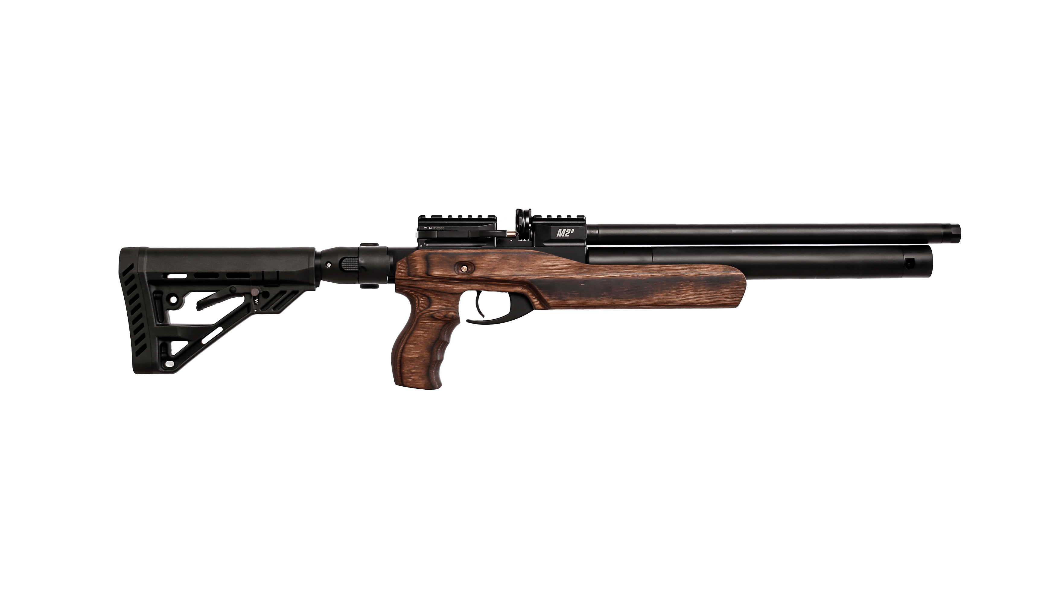 Пневматическая PCP винтовка ATAMAN M2R Ультра-компакт, кал.6,35мм (Laminate №10)
