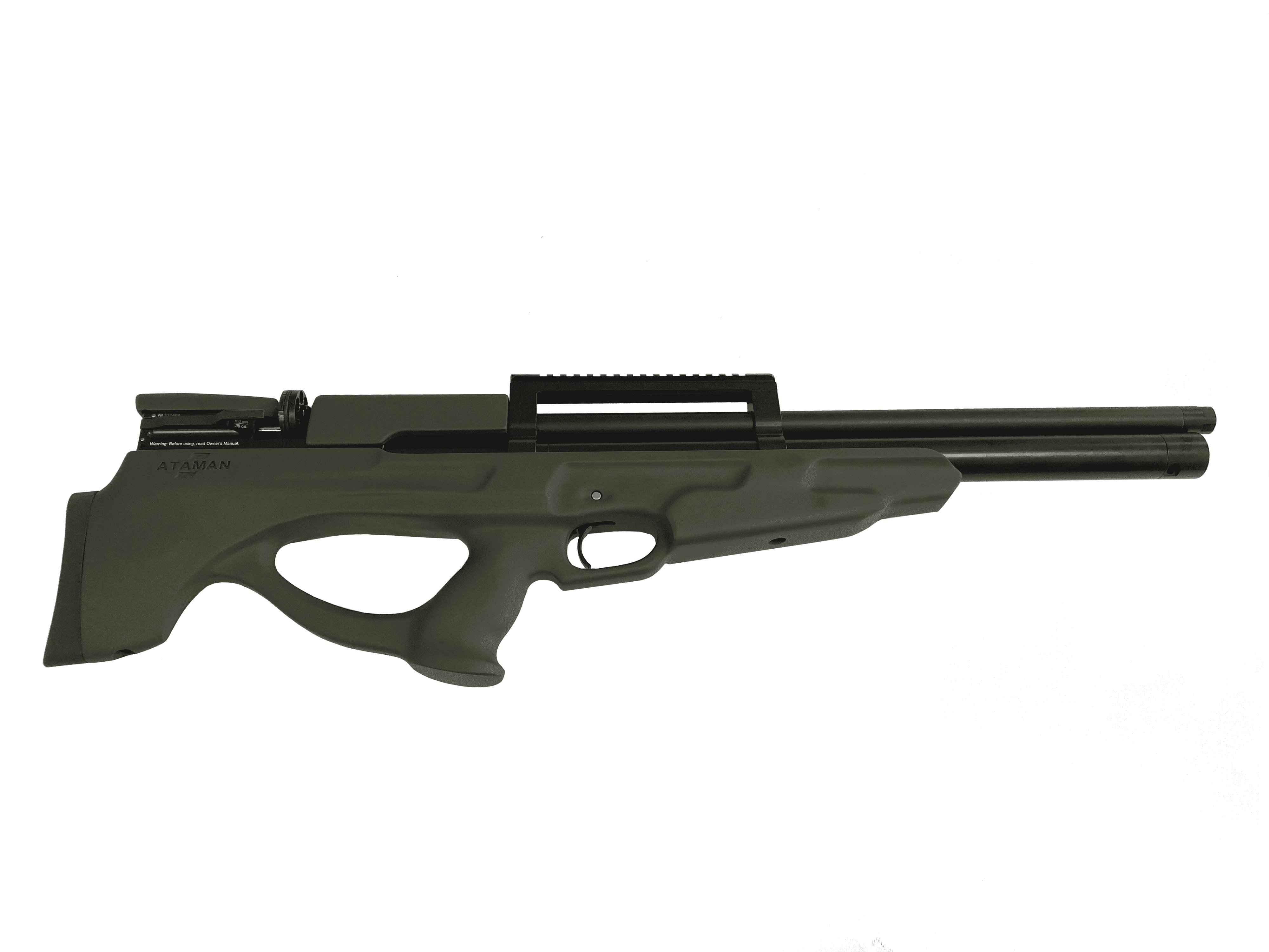 Пневматическая PCP винтовка ATAMAN M2R Булл-пап Тип 2, кал.7,62мм (Soft-Touch Olive)