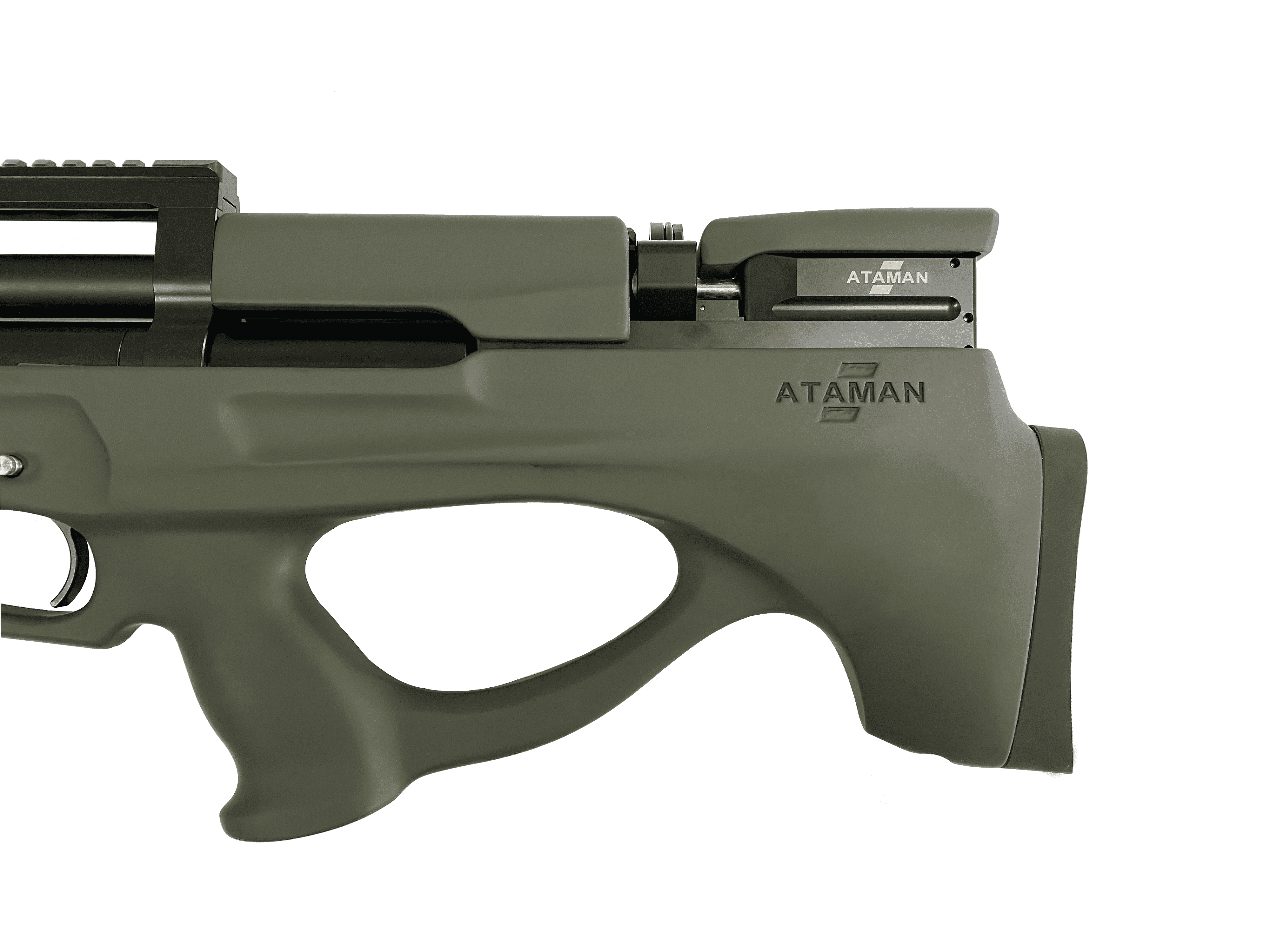 Пневматическая PCP винтовка ATAMAN M2R Булл-пап Тип 2, кал.5,5мм (Soft-Touch Olive)