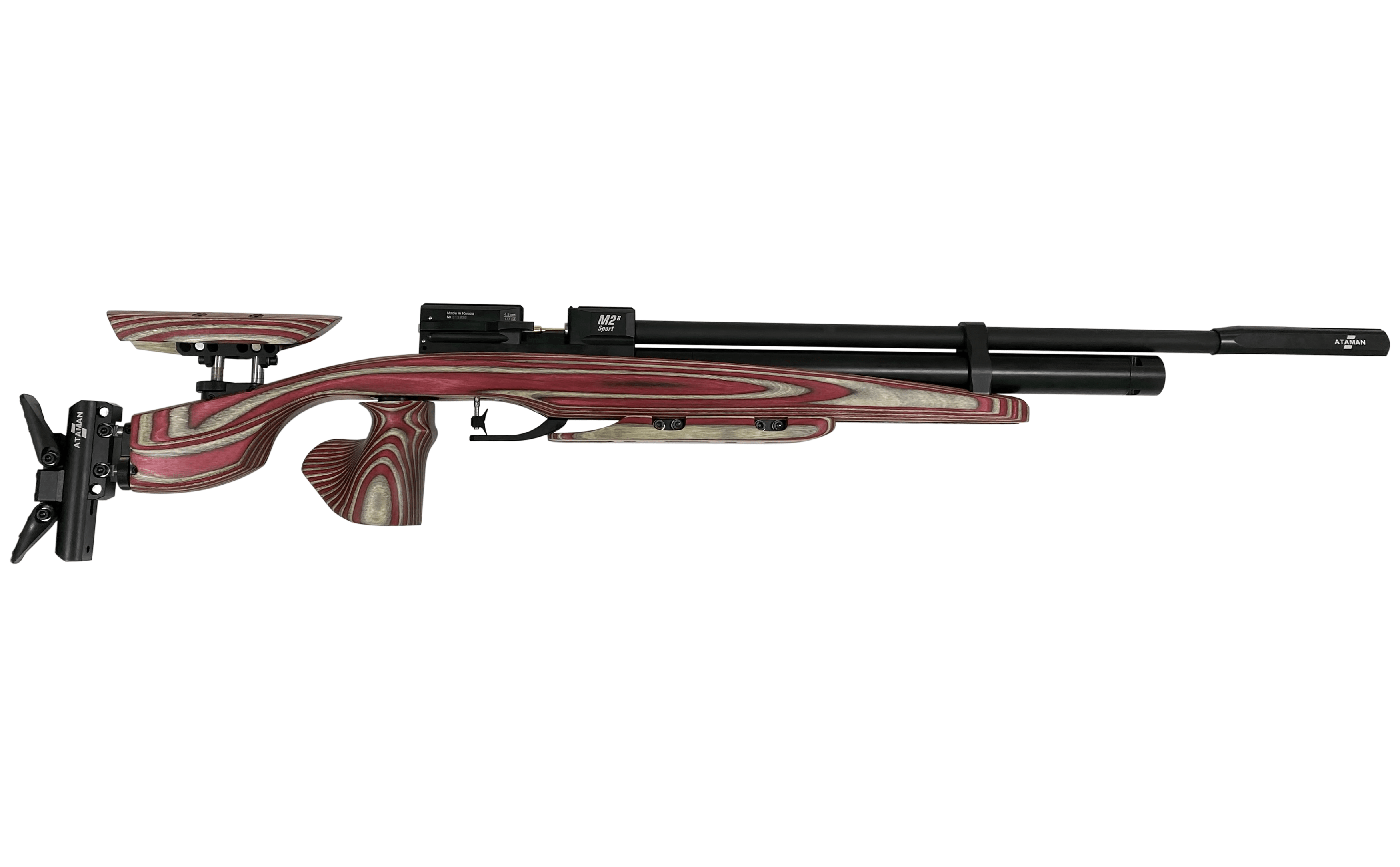 Пневматическая PCP винтовка ATAMAN M2R Sport Match Премиум, кал.4,5мм (Laminate №6)