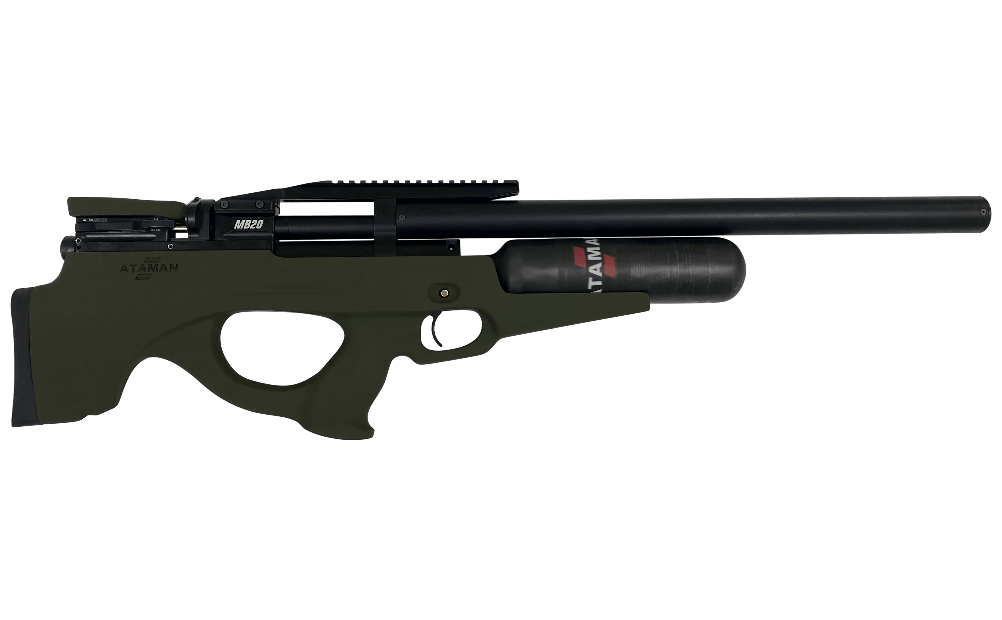 Пневматическая PCP винтовка ATAMAN Булл-пап MB20, кал.5,5мм (Walnut)
