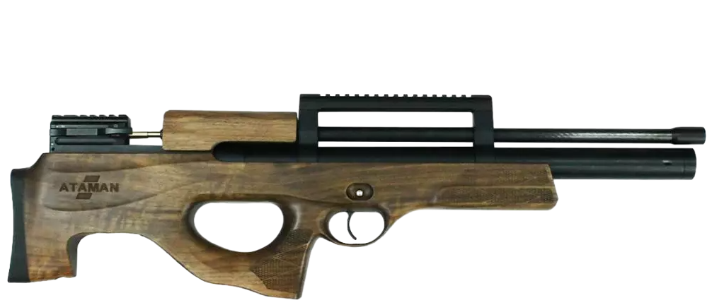 Пневматическая PCP винтовка ATAMAN Булл-пап ML15, кал.5,5мм (Soft-Touch Olive)