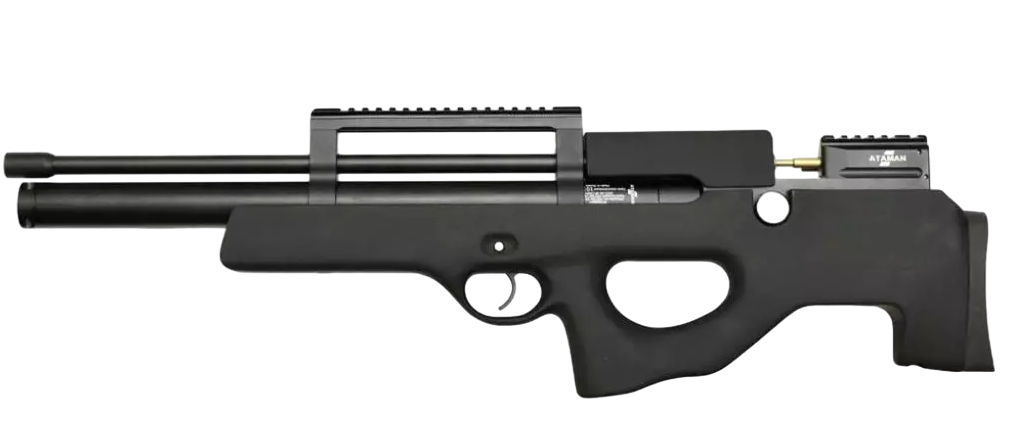 Пневматическая PCP винтовка ATAMAN Булл-пап ML15, кал.6,35мм (Soft-Touch Black)