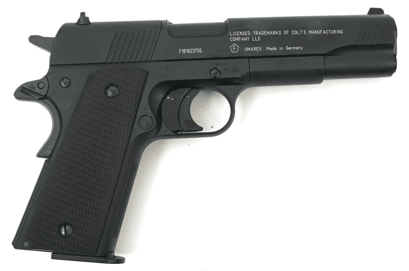 Пневматический пистолет Umarex Colt Government 1911 A1 кал.4,5мм