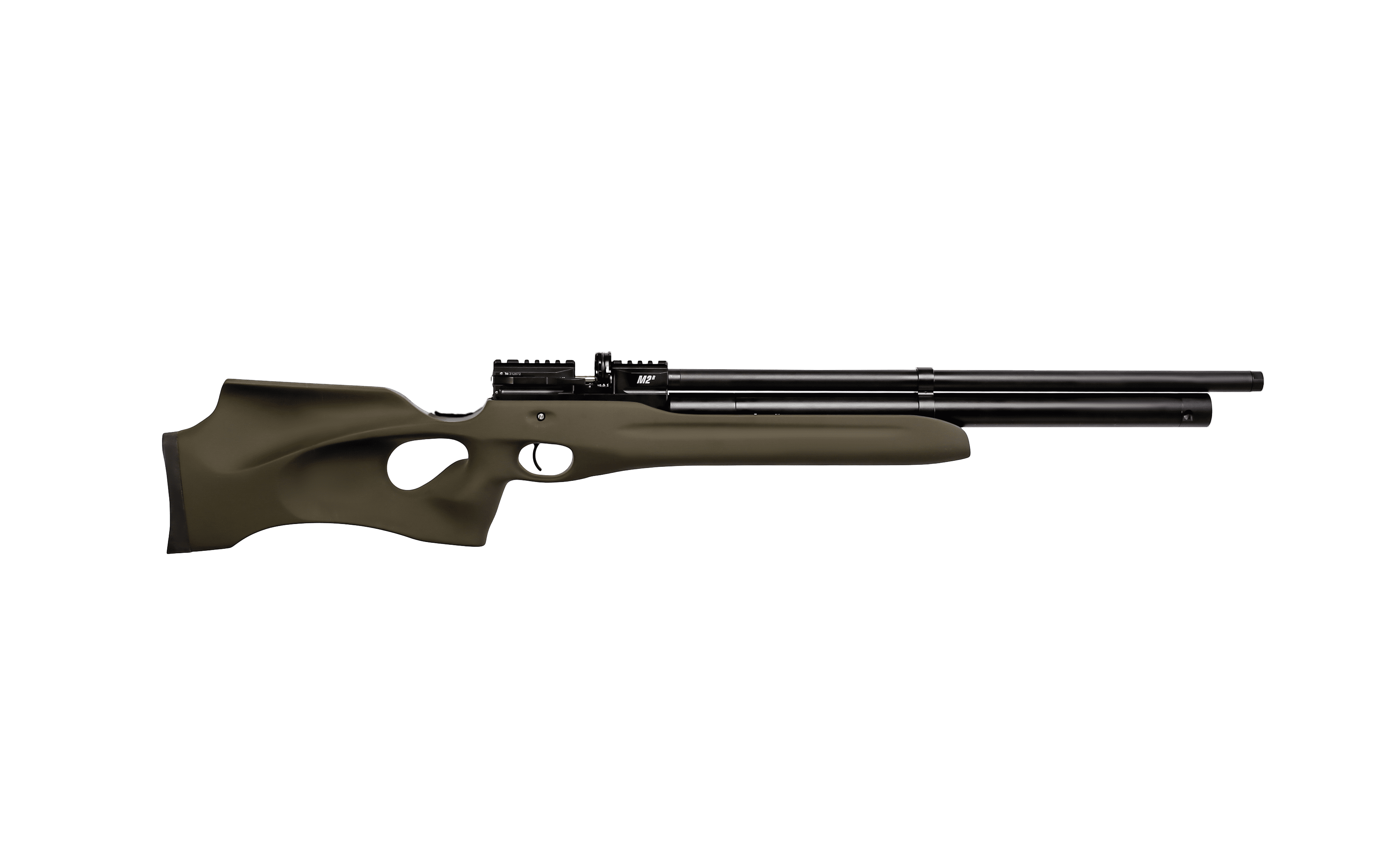 Пневматическая PCP винтовка ATAMAN M2R Карабин Эргономик, кал.5,5мм (Soft-Touch Black)
