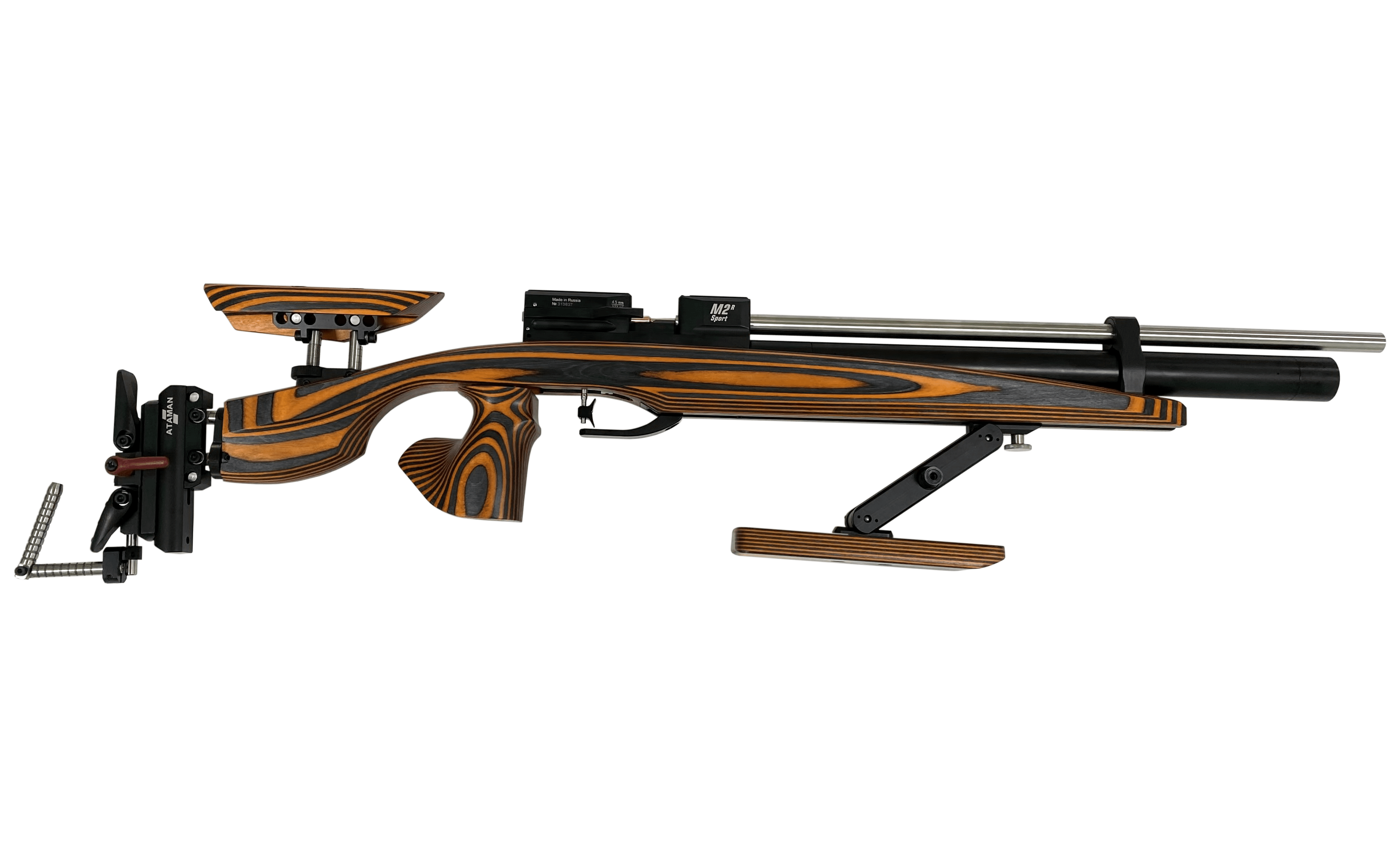 Пневматическая PCP винтовка ATAMAN M2R Sport FT Премиум, кал.4,5мм (Laminate №8)